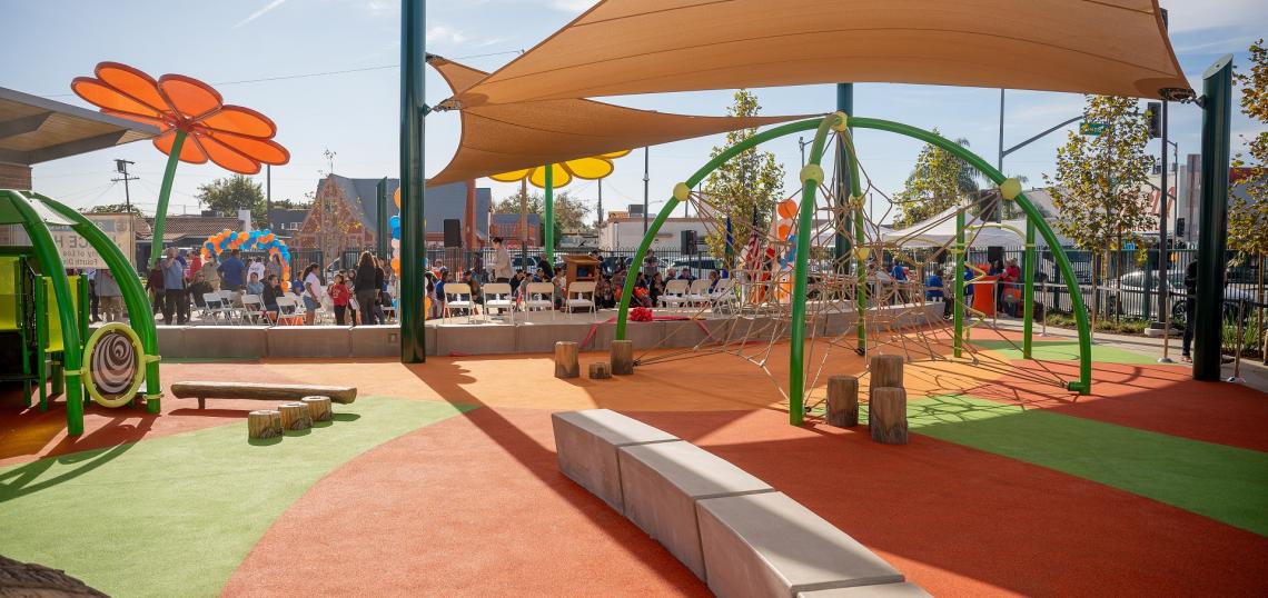 Walnut Park gets its first dedicated park space Urbanize LA